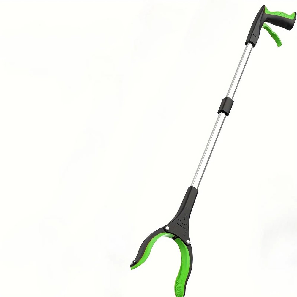 1 Piece,Trash Pickup Gripper with 360 Rotary Clip for Seniors Lightweight Heavy Duty Gripper 79Cm Gripper Waste Pickup Tool Seniors Gripper Household Gadgets Tools Cleaning Supplies (1, Green)
