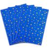 100 Sheets Navy Blue with Gold Star Tissue Paper Bulk,20" x 14",Blue Tissue Paper for Gift Bags,Birthday,Weddings,Baby Shower,Mother's Day (Navy with Gold Star) view 1