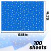 100 Sheets Navy Blue with Gold Star Tissue Paper Bulk,20" x 14",Blue Tissue Paper for Gift Bags,Birthday,Weddings,Baby Shower,Mother's Day (Navy with Gold Star) view 3
