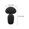 Gatuida 2 Pairs Heel Pads Anti-Skid Heel Grips T-Shaped Heel Cushions Shoe Inserts Replaceable Heel Stickers Adhesive Heel Protectors for Heel Loose Shoes Women view 2