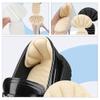 Gatuida 2 Pairs Heel Pads Anti-Skid Heel Grips T-Shaped Heel Cushions Shoe Inserts Replaceable Heel Stickers Adhesive Heel Protectors for Heel Loose Shoes Women view 4
