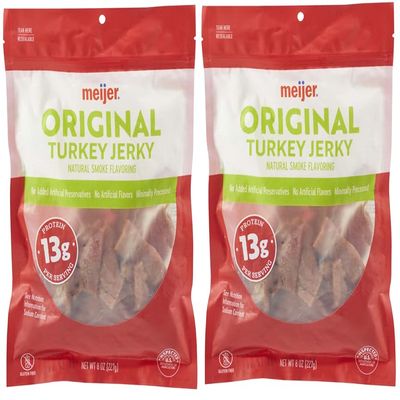 Pack Of 2 Original Turkey Jerky, 8 oz