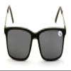 V.W.E. Men Premium Rectangle TR90 Extended Metal Temple - Sunglasses Reader - 147mm Wide Frame Reading Glasses (Black Sun Reading, 2.50) view 3