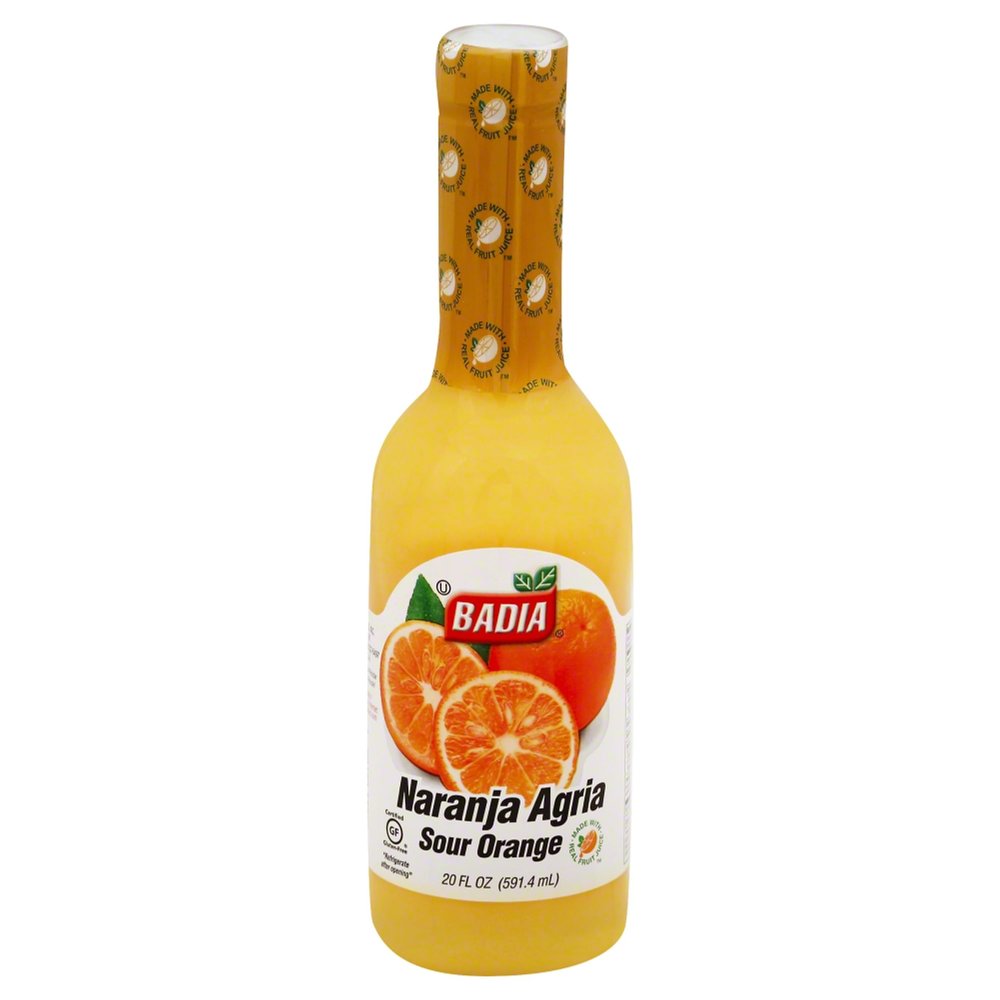Badia Sour Orange Marinade, Gluten Free, 20 Fluid Ounces (Pack Of 12)