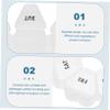 WOFASHPURET Weekly Pill Organizer Day Case Transparent Petal Design Portable Travel Medicine Storage for Vitamins and Compartments view 4