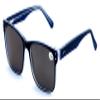 V.W.E. Large Men Premium Rectangle Reading Glasses - Wide Fitment Optical Quality Reader Sunglasses (Blue Sunglasses, 2.00) view 2