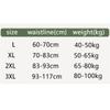 Washable Incontinence Underwear for Men Heavy Leakage, Loose Cotton Reusable Leakproof Adult Cloth Diapers for Elderly (x_l,Grey) view 2