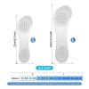 2 Pairs Gel High Heel Inserts Women, Adhesive Cushioning Insoles for Sandals Flats Dress Shoes, 3/4 Length Invisible Insoles Prevent Slipping, 5-7.5 Size view 2