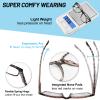 WEMOOTANTS 4 Pack Reading Glasses 6.0 for Women Men, Large Square Readers 6.00 Tortoise Frame with Spring Hinge, Mens Designer Reader Glasses view 3