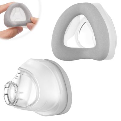 2 Packs Replacement Cushions for Airtouch N20 Medium, N20 Memory Foam Nasal Cushion Supplies, Secure Seal and Softer for Enhanced Comfort, MEDICOLOR Supplied