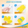 KEEPOW Reusable Duster Refill Compatible with Swiffer Hand Duster, Heavy Duty Duster Refills, 360 Degree Dusters Refills for Cleaning, Fleece Refill Ceiling Fan, 4 Pack (Handle is Not Included) view 4