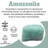 Amazing Gemstone Amazonite Raw Crystals and Healing Stones, Natural Rocks for Tumbling and DIY Raw Stones and Crystals (1 Piece) view 4