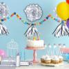 Jkopsnr 105 Sheets Silver Tissue Paper for Bags Silver Wrapping Tissue Paper Bulk for DIY Crafts Birthday Wedding Baby Shower Festival Holidays Decorative (20x12 Inches) view 3