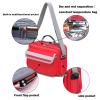 XJZHANG First Aid Bag Empty Medicine Bag for Travel First Aid Kits for Holiday, Portable Waterproof Emergency Medical Shoulder Bag for Outdoor Travel Home Camping view 2