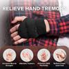 Weighted Gloves for Tremors-Adjustable Hand Gloves Stability Aid for Parkinson's Hand Tremors, Enhanced Grip & Writing Support for Elderly (Set Small) view 3