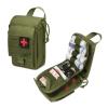 XJZHANG Compact Empty First Aid Kit Bag Emergency Survival Trauma EMT Pouch Tactical Medical Bag Storage Case for Travel, Camping, Car, Home Essentials view 2