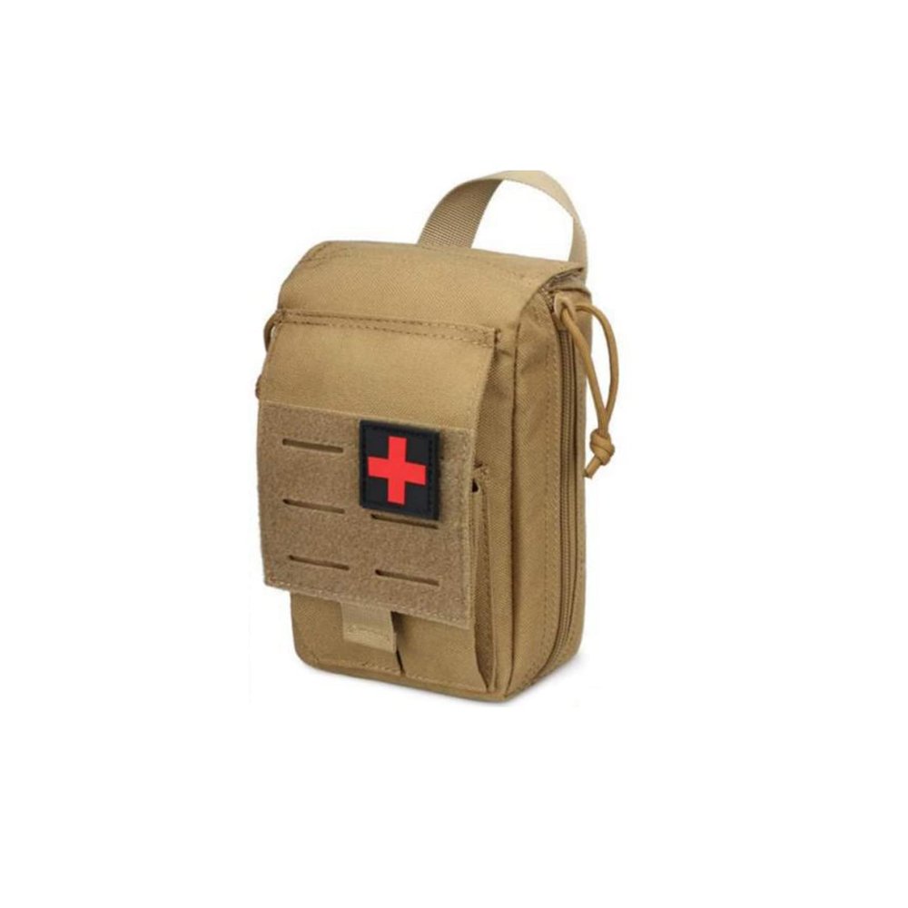 XJZHANG Compact Empty First Aid Kit Bag Emergency Survival Trauma EMT Pouch Tactical Medical Bag Storage Case for Travel, Camping, Car, Home Essentials