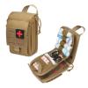XJZHANG Compact Empty First Aid Kit Bag Emergency Survival Trauma EMT Pouch Tactical Medical Bag Storage Case for Travel, Camping, Car, Home Essentials view 2