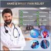 Zuscot Long Copper Compression Arthritis Gloves for Women & Men, Medical Arm & Hand Compression Gloves, Fingerless Pressuse Gloves, Hand Support Sleeves for Carpal Tunnel, Lymphedema, Hand Pain, Edema view 4