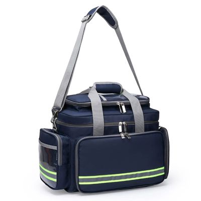 XJZHANG Emergency Survival Trauma Kit Medical Kit, Professional Medical Supplies Bag First Aid Kits Bag with Reflective Strips for Home Health, Community Care, EMT, EMS