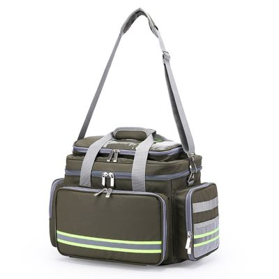 XJZHANG Emergency Survival Trauma Kit Medical Kit, Professional Medical Supplies Bag First Aid Kits Bag with Reflective Strips for Home Health, Community Care, EMT, EMS