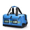 XJZHANG Emergency Medical Assistant Bag Empty, Professional First Responder Bag with Anti-scratch Bottom for First Aid Kit and Nursing Supplies view 1