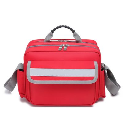 XJZHANG First Aid Shoulder Bag Empty, Durable and Waterproof Bag, First Aid Kit, Essential Survival Equipment, For Home, Office, and Outdoor Adventures