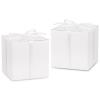 Adecortalk 100 Pcs Mini White Gift Boxes 2x2x2 Inches White Party Favor Boxes Gift Candy Boxes with Ribbons for Birtyhday Wedding Baby Shower Graduation Bridal Shower Halloween Christmas Valentine Gifts view 1