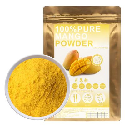 100% Natural Pure Mango Powder 100g/3.52oz  Mango Powder for Smoothies, Shakes, Baking & Drinks,| Free from Preservatives, No Added Sugar