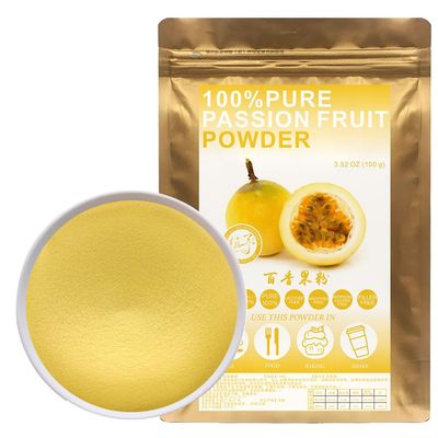 100% Pure Passion Fruit Powder,100g/3.52oz  Passion Fruit Flour Non-GMO, No Additives