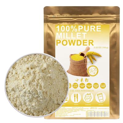 100% Natural Pure Millet Powder 100g/3.52oz  Millet Flour For Cooking Baking Recipes & Drinks,| Free from Preservatives, No Added Sugar