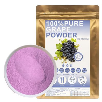 100% Natural Pure Grape Powder 100g/3.52oz  for Smoothies, Shakes, Baking & Drinks,| Free from Preservatives, No Added Sugar