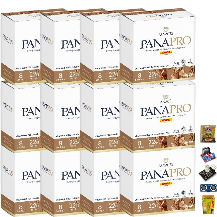 From Germany Snack Healthy Delicious 8 Sachets/Box 320g Panacee Panapro Latte Flavor Innovative Set 12 No0887896456 By Beautygoodshop [Get Free For You Beauty Gifts]