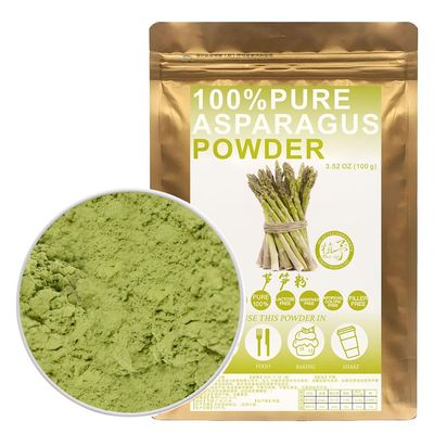 100% Natural Pure Asparagus Powder 100g/3.52oz  for Smoothies, Shakes, Baking & Drinks,| Free from Preservatives, Asparagus Powder Soup