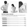 5 Pack Extendable Back Scratcher,Metal Portable Telescoping Back Scratchers Stainless Steel Telescopic Portable Retractable Rear Back Scratcher view 3