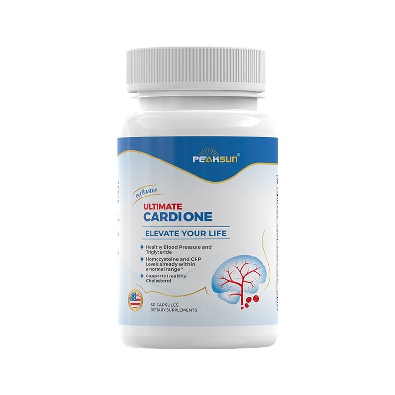 PEAKSUN Brain Express Capsules 60 Capsules - one Month Supply |Brain Health Support That enhances Memory, Cognitive Health, and Mental Alertness