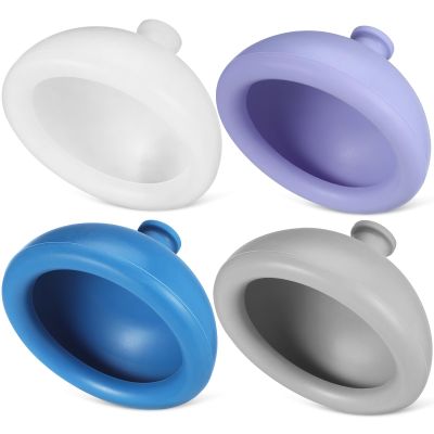 Healifty Chest Percussion Cup 4-Pack Sputum Removal Massage Tool for Effective Mucus Clearing and Chest Congestion Relief Ergonomic Back Therapy Aid