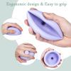 Healifty Chest Percussion Cup 4-Pack Sputum Removal Massage Tool for Effective Mucus Clearing and Chest Congestion Relief Ergonomic Back Therapy Aid view 2