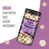 Cream & Onion Roasted Makhana Snack, 80g, Low Calorie, Gluten Free, Vegan by Happilo view 4