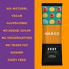 Fruit Snacks by Zest Delites, Fruit Leather, Dried Mango Bars, Healthy Snacks for Adults & Kids, No Sugar Added, Apple-Based Mango Strips, 0.88 oz x 10 view 3