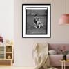 Historic Framed Print, Miss Harriet Rose Sonmer with Sable Son, 4/10/25, 17-7/8" x 21-7/8" view 3