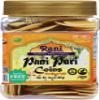 Rani Pani Puri Coins (Uncooked, Microwaveable Wheat Semolina Coins) 14oz (400g) w/Pani Puri Masala (14-Spice Blend for Indian Spicy Water) 1.75oz (50g) ~ All Natural | Vegan | NON-GMO | Kosher view 1