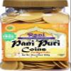 Rani Pani Puri Coins (Uncooked, Microwaveable Wheat Semolina Coins) 32oz (2lbs) 908g w/Pani Puri Masala (14-Spice Blend for Indian Spicy Water) 1.75oz (50g) ~ All Natural | Vegan | NON-GMO | Kosher view 1