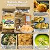 Rani Pani Puri Coins (Uncooked, Microwaveable Wheat Semolina Coins) 32oz (2lbs) 908g w/Pani Puri Masala (14-Spice Blend for Indian Spicy Water) 1.75oz (50g) ~ All Natural | Vegan | NON-GMO | Kosher view 4