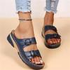Slippers With Arch Support Orthotic Heel Cup Sandals For Women Womens Orthotic Flips Flops Sandals Arch Support for Flat feet Orthopedic Slides Plantar Fasciitis Comfortable Walking Beach Shoes view 2