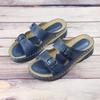 Slippers With Arch Support Orthotic Heel Cup Sandals For Women Womens Orthotic Flips Flops Sandals Arch Support for Flat feet Orthopedic Slides Plantar Fasciitis Comfortable Walking Beach Shoes view 3