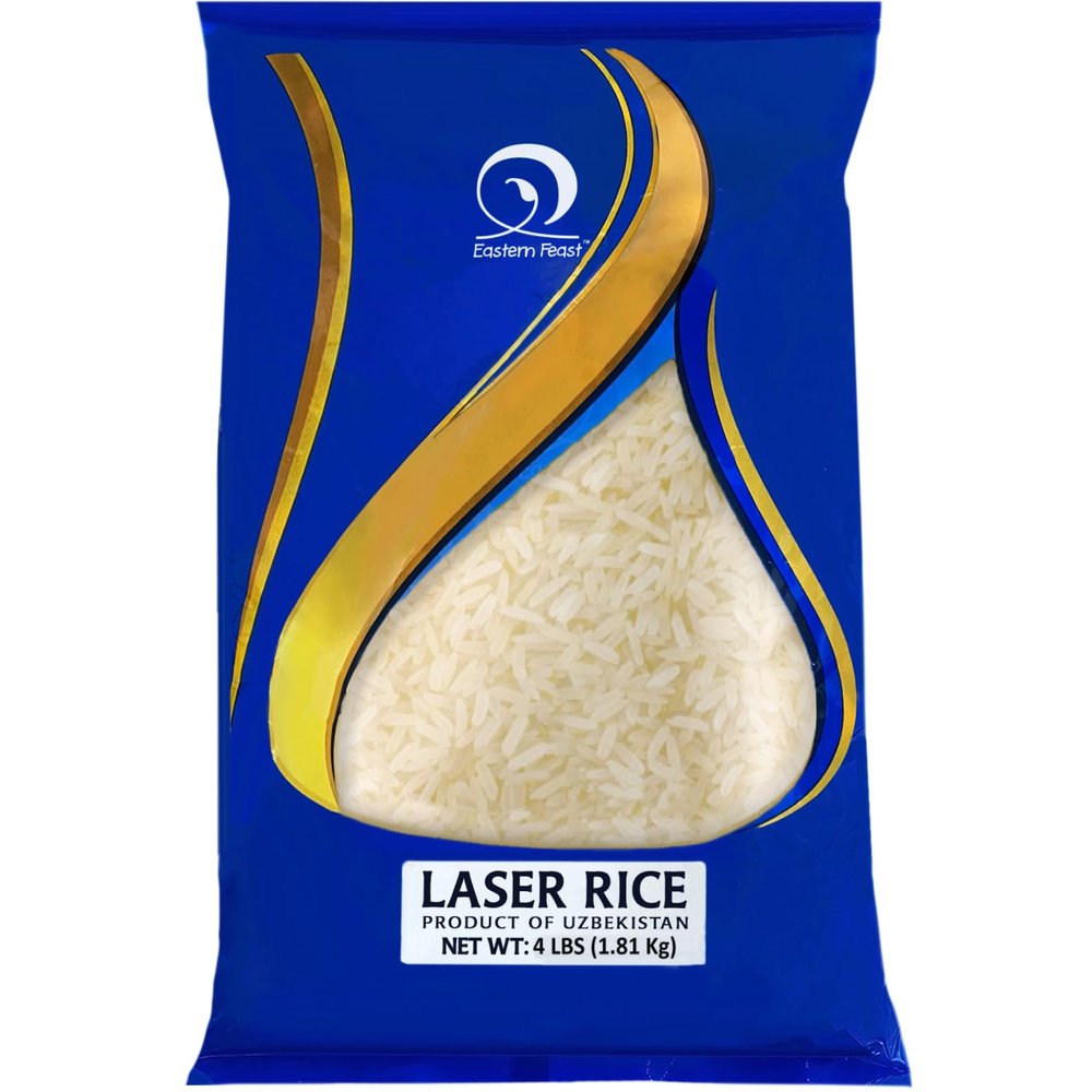EF - Laser Uzbek Rice for Plov, 4 LB (1.81 kg)