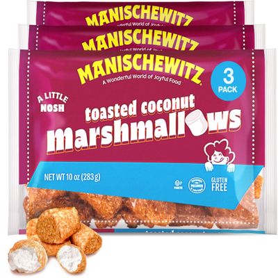 Manischewitz Toasted Coconut Marshmallows, 10 oz (3 Pack)