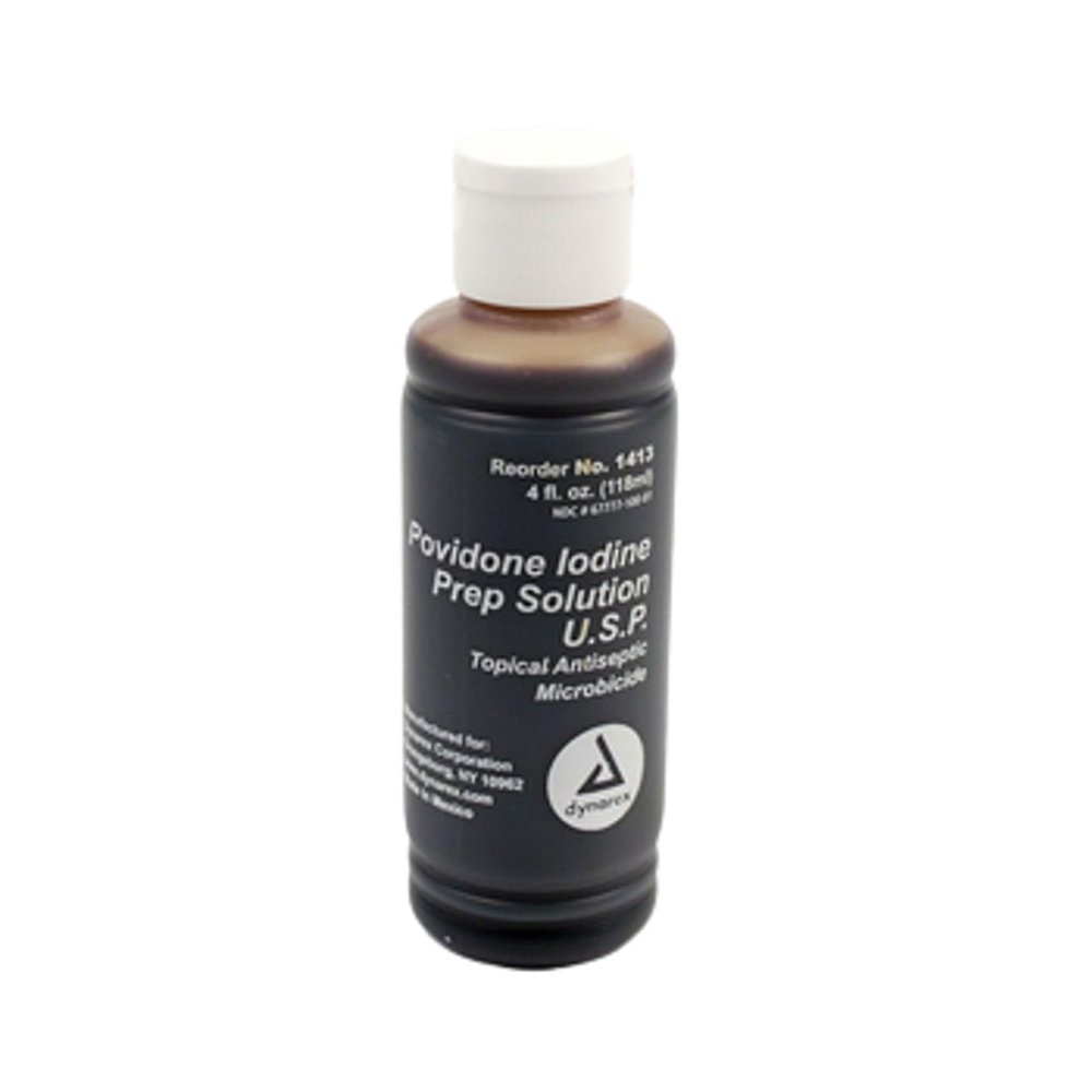 Povidone-Iodine, 4 Ounce Bottle