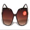 V.W.E. Women Oversized Rhinestones BIFOCAL Reading Sunglasses - Outdoor Reader Glasses UV Protection (Tortoise, 2.00, x) view 2
